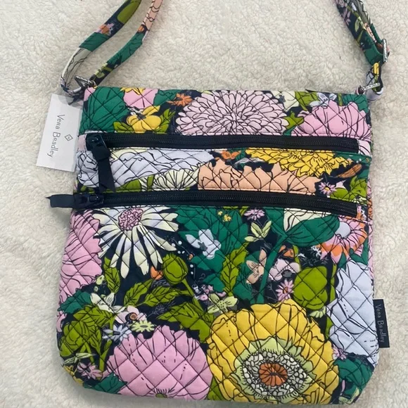 Vera Bradley | Bags | Vera Bradley Triple Zip Hipster Bloom  display picture 2